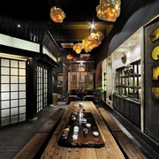 中式奢华艺术品住宅欣赏餐厅效果