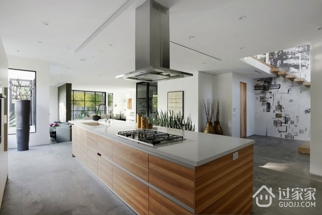 现代舒适235平别墅欣赏厨房设计