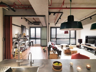 115平现代个性公寓欣赏厨房