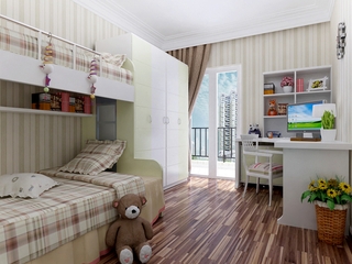 现代时尚简洁住宅欣赏儿童房