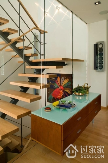 现代别墅设计套图赏析楼梯