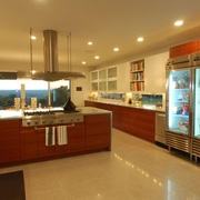 复式现代住宅设计图厨房图片