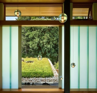 完美融合木质别墅欣赏室内门