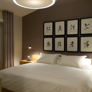 现代风格装饰效果套图设计卧室背景墙