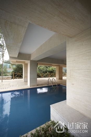 现代风格别墅套图设计泳池