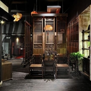 中式奢华艺术品住宅欣赏客厅局部