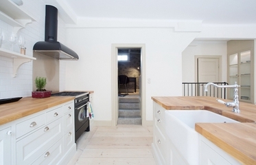 115平北欧白色复式住宅欣赏厨房
