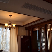 102平新中式住宅欣赏客厅灯