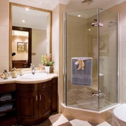 116平美式舒适住宅欣赏卫生间设计