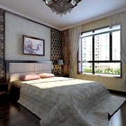 新中式风格住宅欣赏卧室陈设
