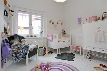 宜家风格复式装饰效果图儿童房