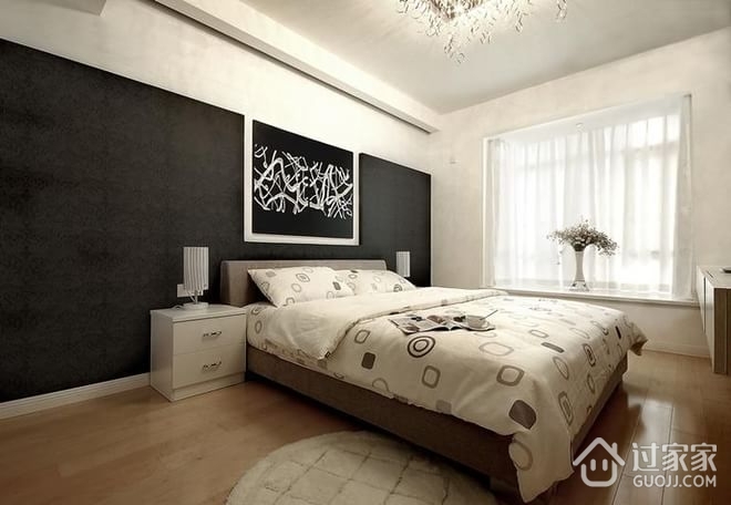 中式温馨别墅案例欣赏卧室效果图