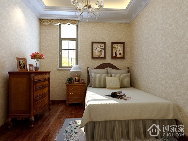 古典中式别墅欣赏卧室效果