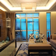 精品新中式风格住宅欣赏客厅