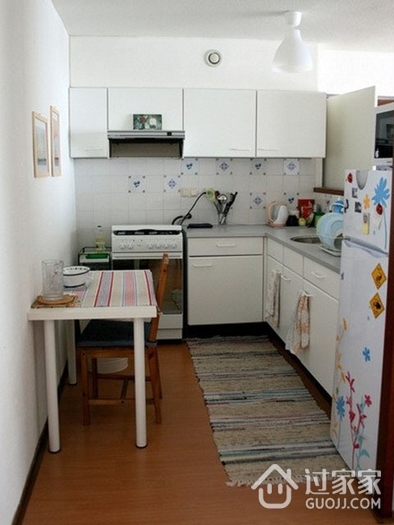 温馨简洁一居室欣赏厨房