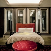 欧式设计装饰住宅效果图欣赏卧室效果