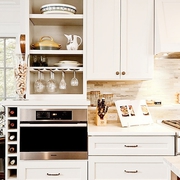 80平白色简约小两居欣赏厨房设计
