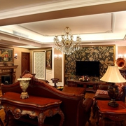 古典欧式住宅欣赏客厅