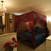 地中海风家居设计卧室床