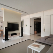 89平现代实用住宅欣赏客厅设计