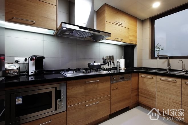 112平现代舒适空间欣赏厨房设计