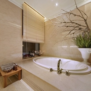 120平新古典风格住宅欣赏卫生间陈设