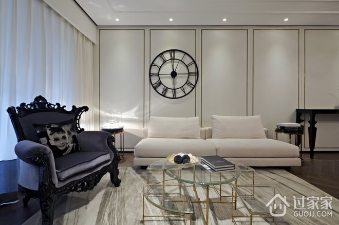 典雅新古典案例欣赏客厅设计