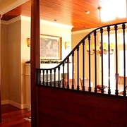 欧式风格装饰样板房设计楼梯