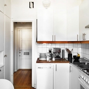 44平阳光温暖简约住宅欣赏厨房设计
