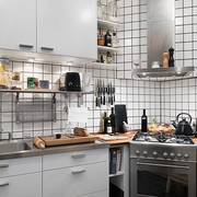 43平现代单身一居室欣赏厨房设计