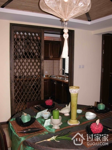 东南亚复式茶室