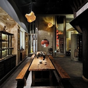 中式奢华艺术品住宅欣赏餐厅
