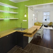 绿色简约自然住宅欣赏厨房