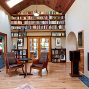 224平美式温馨住宅欣赏书房