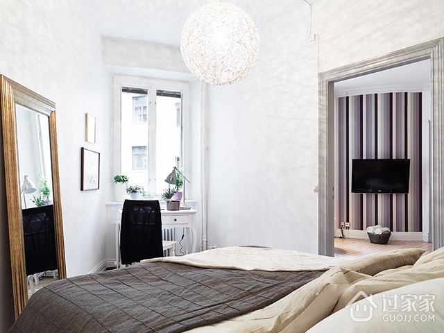 极富个性北欧住宅欣赏卧室设计