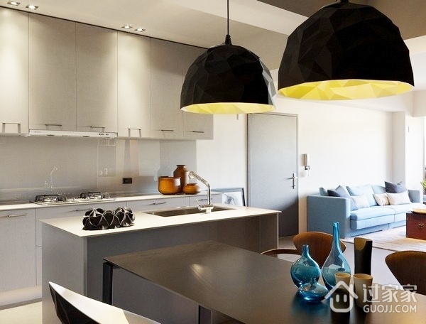 极简主义优雅住宅欣赏厨房设计