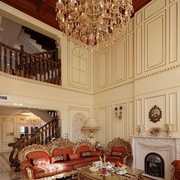 古典欧式别墅欣赏客厅陈设