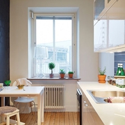 78平强烈色彩公寓欣赏厨房设计