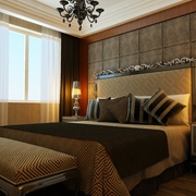 中式风格温馨效果图欣赏卧室