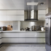 108平现代舒适三居欣赏厨房设计