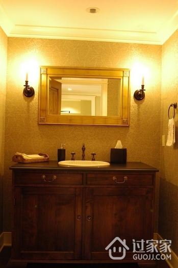 美式别墅套图欣赏洗手间