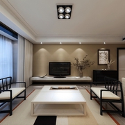 新中式风格雅居欣赏客厅设计