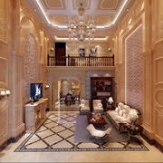 精致奢华欧式别墅欣赏客厅设计