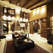 东南亚设计风格住宅客厅