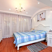 66平地中海风格婚房欣赏卧室