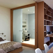 现代原木舒适住宅欣赏卧室
