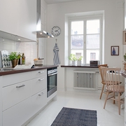 60平春色北欧住宅欣赏厨房设计