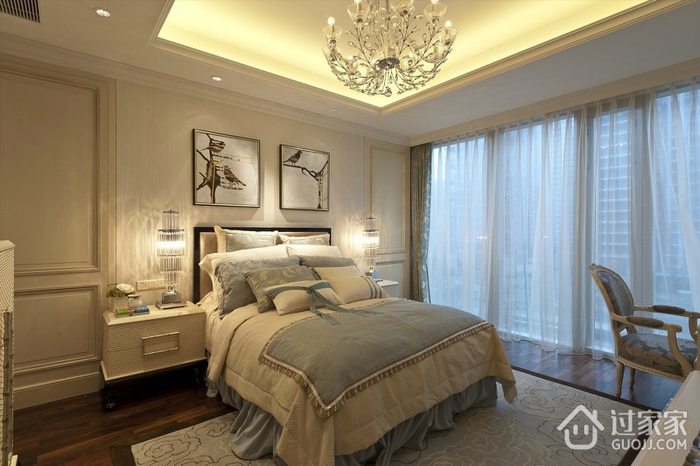 新古典大宅设计欣赏卧室