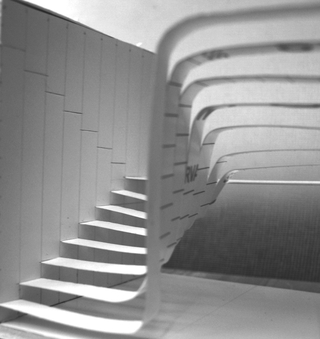 现代设计效果图楼梯设计图