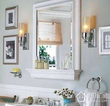 浴室镜巧安装 扩大浴室空间